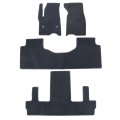 Velour Floor Mats For Gmc Yukon And Cadillac Escalade 2021 2025 Custom Fit 1st 2nd 3rd Row Black Carpet Liners Anti Slip All 