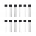 12pcs 41f To-92s Bipolar Hall Effect Sensor Magnetic Detector Ss41f 0h41 Sh41 S41 3 Pins For Electric Vehicle Motor Industrial 
