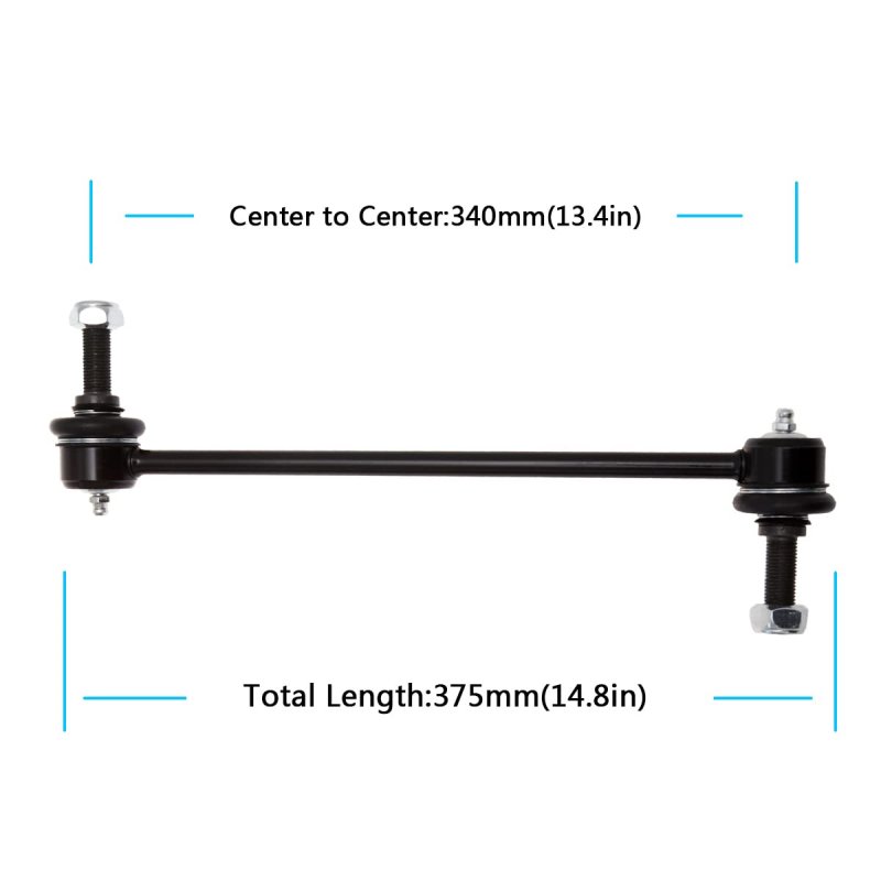 Front Sway Bar Stabilizer Link K750616 K750617 For 2011 2019 Ford Explorer And 2013 Police Interceptor Utility Left Right Kit