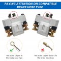 Rear Left Right Brake Caliper Assembly For Polaris Rzr 800 S Sportsman X2 500 700 Touring