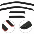 Aintier Side Window Deflectors Sun Rain Guards Set Fit For 2009 2010 2011 2012 2013 2014d For F-150 4 Pcs Black