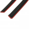 Aintier Side Window Deflectors Sun Rain Guards Set Fit For 2009 2010 2011 2012 2013 2014d For F-150 4 Pcs Black