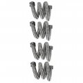 Alipis Water Heater Hose 4 Pcs Corrugated Nozzle Inlet Double Head Stainless Steel Shower And Tube