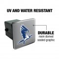 Broward College Secondary Logo Tow Trailer Hitch Cover Plug Insert 2
