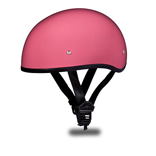 O T Dayna Skull Cap W Visor- Hi-gloss Pink