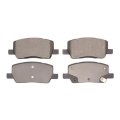 Front Brake Pads For Tesla Model X 2017 To 2025 Low Metallic With Mechanical Pad Wear Sensor 2 09 In Inner Height 5000 Advanced