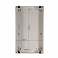 Uxcell 7 9 X4 X2 2 200mmx120mmx56mm Abs Junction Box Universal Project Enclosure W Pc Transparent Cover Light Gray