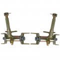 Tdpro 275mm Front Suspension Upper Lower Swing Arm Steering Knuckle Spindles For Quad Atv 4-wheeler Go Kart Buggy