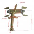 Tdpro 275mm Front Suspension Upper Lower Swing Arm Steering Knuckle Spindles For Quad Atv 4-wheeler Go Kart Buggy