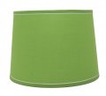 Urbanest French Drum With White Trim 12-inch By 14-inch 10-inch Lampshade Bright Green 