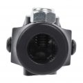 Ocpty Single Universal Steering Black U-joint Shaft 5 8 -36 Spline X 3 4 Round