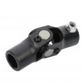 Ocpty Single Universal Steering Black U-joint Shaft 5 8 -36 Spline X 3 4 Round