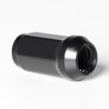 Circuit Performance 14x2 0 Black Closed End Bulge Acorn Lug Nuts Cone Seat Forged Steel 20 Pieces