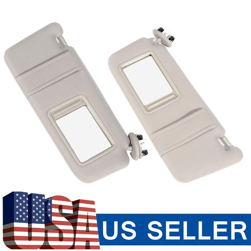 Sun Visor Fit 2006-2011 For Toyota Camry With Sunroof Left And Right Sides Beige