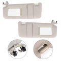 Sun Visor Fit 2006-2011 For Toyota Camry With Sunroof Left And Right Sides Beige