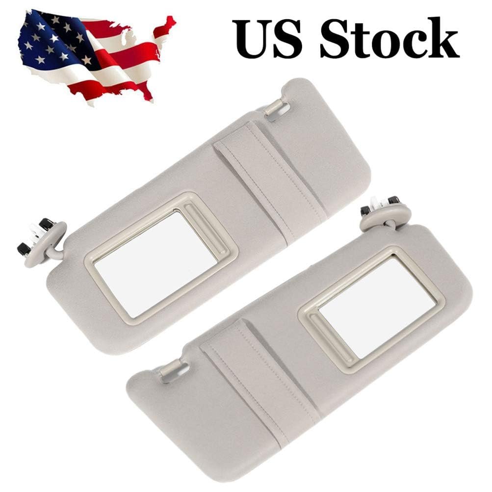 Sun Visor Fit 2006-2011 For Toyota Camry With Sunroof Left And Right Sides Beige