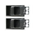 Interior Door Handle Pair For Nissan D21 1990 1991 1992 Front Driver And Passenger Side Gray Se Xe E Model Ni1352101 8067055g03 