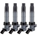 Ignition Coils Set Of 4 For Hyundai Santa Fe 2 4l L4 2010 2012 Sonata Tucson Kia Optima Forte Sportage Replaces Uf611 27300 