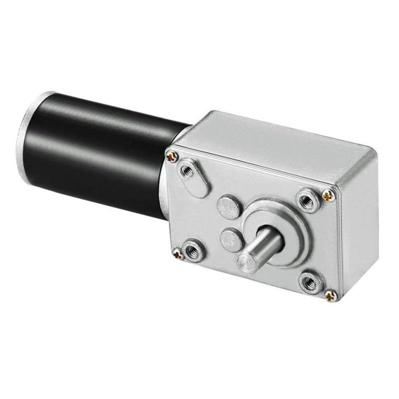 Dc 12v 5rpm 15kg Cm 8mm Single Shaft Self-locking Reversible Worm Gear Motor With Cable High Torque Speed Reduction Turbine