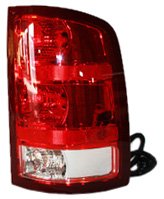 Tyc Right Tail Light Assembly For 2007-2010 Gmc Sierra Pickup