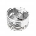 Uxcell 61 35mm Dia Silver Tone Metal Motorcycle Engine Piston Ring Set For Cg150