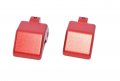 Billet Aluminum Convertible Top Latch Rebuild Kit For Mazda Miata Blank Red