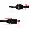 Caltric Rear Lh Or Rh Cv Joint Axle Compatible With Can-am Maverick Max 1000r Xds Xrs Turbo 2016-2017