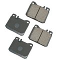 Front Disc Brake Pad Set For Mercedes-benz 420sel 1986 1987 1988 1989 1990 1991 Pc-53330 