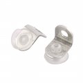 Uxcell Stainless Steel 90 Degree Angle Glass Shelf Support Fixed Clip Bracket 20pcs