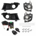 Labwork Fog Lights Lamps Assembly Replacement For 2004-2005 Mitsubishi Lancer Driving With Bulbs Light Covers Harness Switch