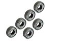 Band Saw Bearings Set Of 6 For Harbor Freight 93762 Metal Cutting Roller Guide And Thrust Replacement Construction 