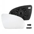 X Autohaux Car Rearview Passenger Right Side Heated Mirror Glass Replacement W Backing Plate For Hyundai Kona 2018