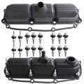 Valve Cover Set Left And Right For 2004-2011 Chrysler Pacifica Town Country Dodge Caravan Grand Jeep Wrangler 3l 3 8l V6 
