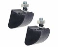Auto Krafters Compatible Replacement For Upper Control Arm Bumpers Left Right Pair 1963-64 Galaxie Custom Country Squire 