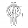 Uxcell 2pcs Gutter Guard 3 Inch 304 Stainless Steel Down Pipe Balloon Filter Strainer For Leaves Roof Screen