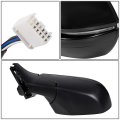 Ho1320318 Factory Style Driver Left Side Mirror Manual Folding Power Adjust Heated Glass Turn Signal Blind Spot Detection