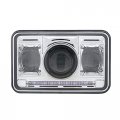 United Pacific 31275 6 X 4 Rectangular High Power Led Projection Headlight Beam 