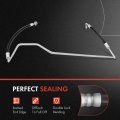 A-premium Power Steering Hose Pressure Line Assembly Compatible With Nissan Frontier 1999-2004 Pickup 2003-2004 2 4l Rwd Pump