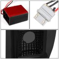 Auto Dynasty Pair Smoked 3d Led Bar Tail Brake Light Lamps Compatible With Ford F150 F250 F350 Bronco F Super Duty Styleside
