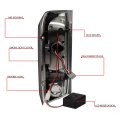 Auto Dynasty Pair Smoked 3d Led Bar Tail Brake Light Lamps Compatible With Ford F150 F250 F350 Bronco F Super Duty Styleside