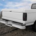 Auto Dynasty Pair Smoked 3d Led Bar Tail Brake Light Lamps Compatible With Ford F150 F250 F350 Bronco F Super Duty Styleside