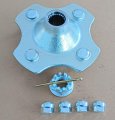 Wantone Racing Rear Wheel Hub 42410-hf1-a00 With Axle Nut Lug Replacement For Honda Trx200 Trx250 07-13 Trx420 Atv 