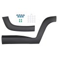 Rear Driver Side Wheel Fender Flare And Lower Door Molding Trim For Jeep Renegade 2015-2023 