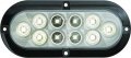 Bul78c3mbp Clear 6 In Oval Led Utility Light For Surface Mount Waterproof Polycarbonate Lens Universal Fit Hardwired With Pl 3 