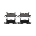 Front Brake Pads For Volkswagen Touareg 2011 To 2018 4000 Hybridynamic Series Electronic Wear Sensor 2 99 In Inner Pad Height 