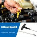 X Autohaux 1 Pcs Engine Oil Dipstick Fluid Level For Dodge Ram 2500 Laramie Slt St 5 9l L6 Diesel 2006 No 5086843ab