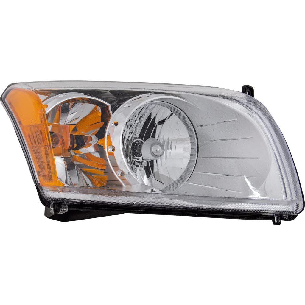 Dodge Caliber Headlight Assembly 2007 2008 2009 2010 2011 2012 Passenger Side Halogen Ch2519118 5303738aj
