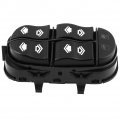 Qiilu Car Window Regulator Switch 2m5t14a132db Housing Double-sided For Ford Focus 98-05