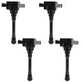 4 Car Ignition Coils Compatible 2015018 For Chevrolet City Express 2 0l L4 2013-2021 Nissan Nv200 2 Automotive Replacement Coil