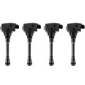 4 Car Ignition Coils Compatible 2015018 For Chevrolet City Express 2 0l L4 2013-2021 Nissan Nv200 2 Automotive Replacement Coil